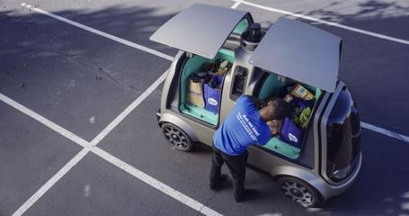 连锁超市巨头Kroger联合Nuro测试无人车送货服务